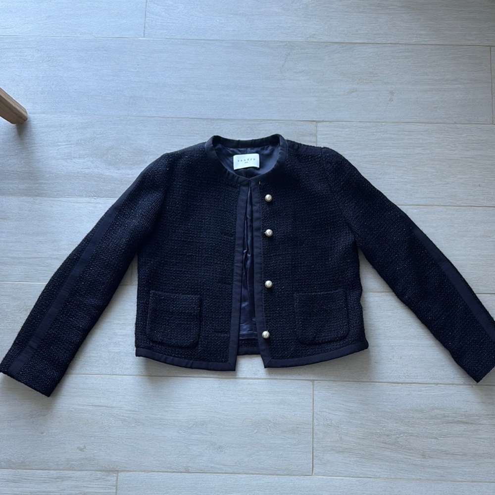 Sandro Navy Jacket
